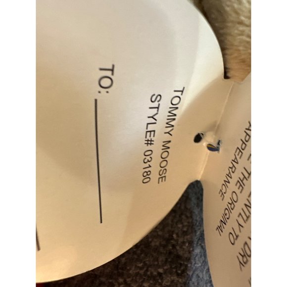 Vintage (year 1988) Tommy the Moose - Picture 5 of 13